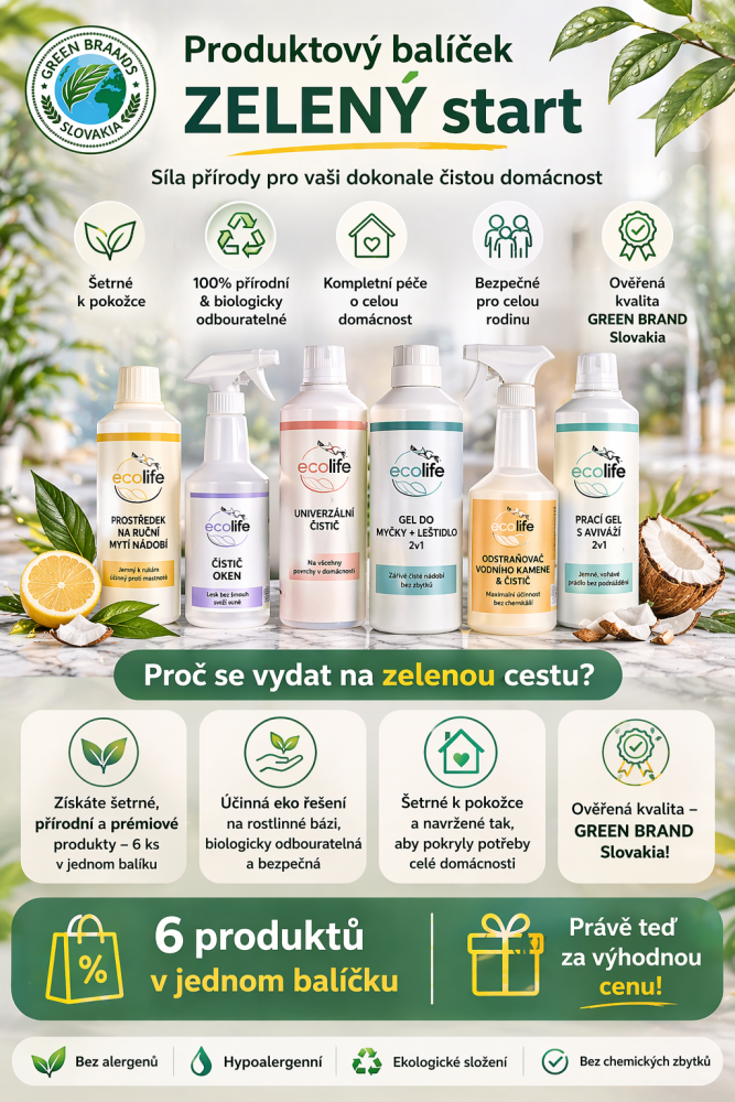 EcoLife Balíček ZELENÝ start