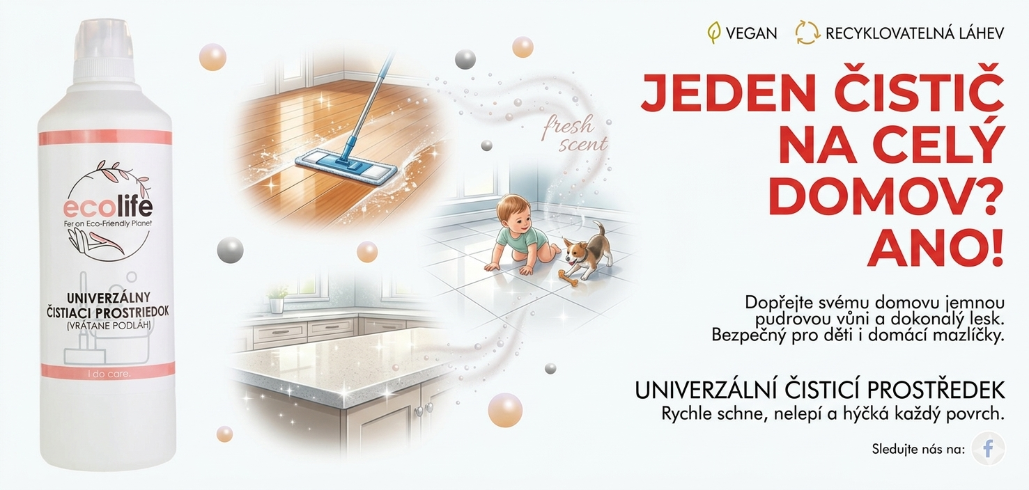EcoLife Univerzální čisticí prostředek na podlahy a jiné povrchy (1 l)